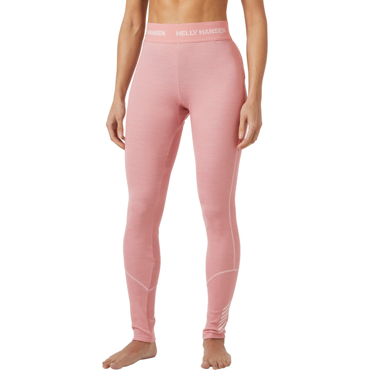 Helly Hansen Lifa Merino Midweight Baselayer Pants - Women's Pink Salt