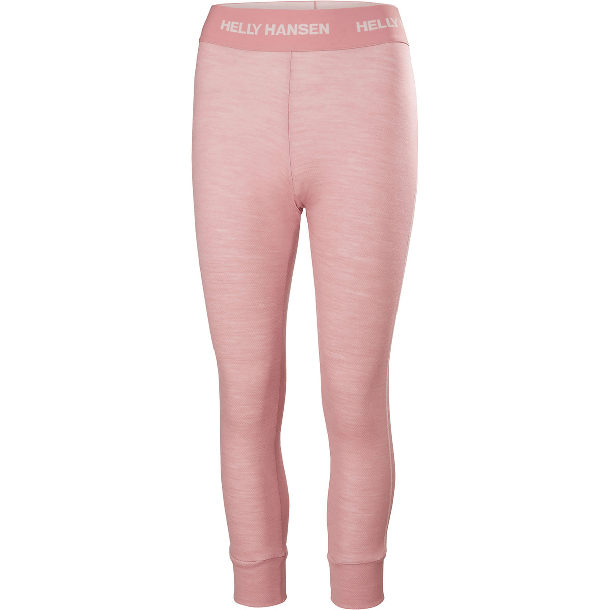 Helly Hansen Lifa Merino Midweight 3/4 Baselayer Pants - Women's Pink Salt