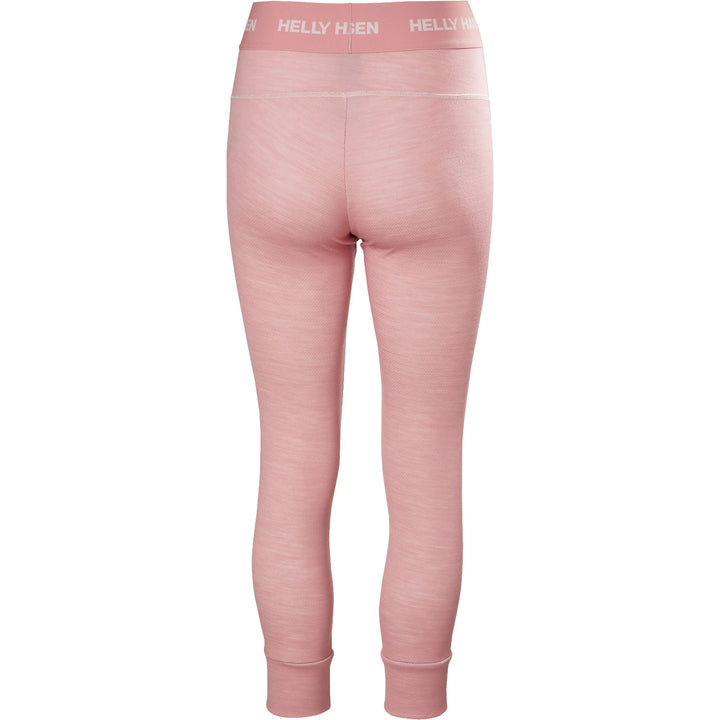 Helly Hansen Lifa Merino Midweight 3/4 Baselayer Pants - Women's Pink Salt
