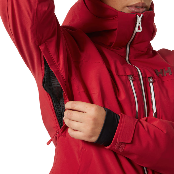 Helly Hansen Alphelia Lifaloft Jacket - Women's Red