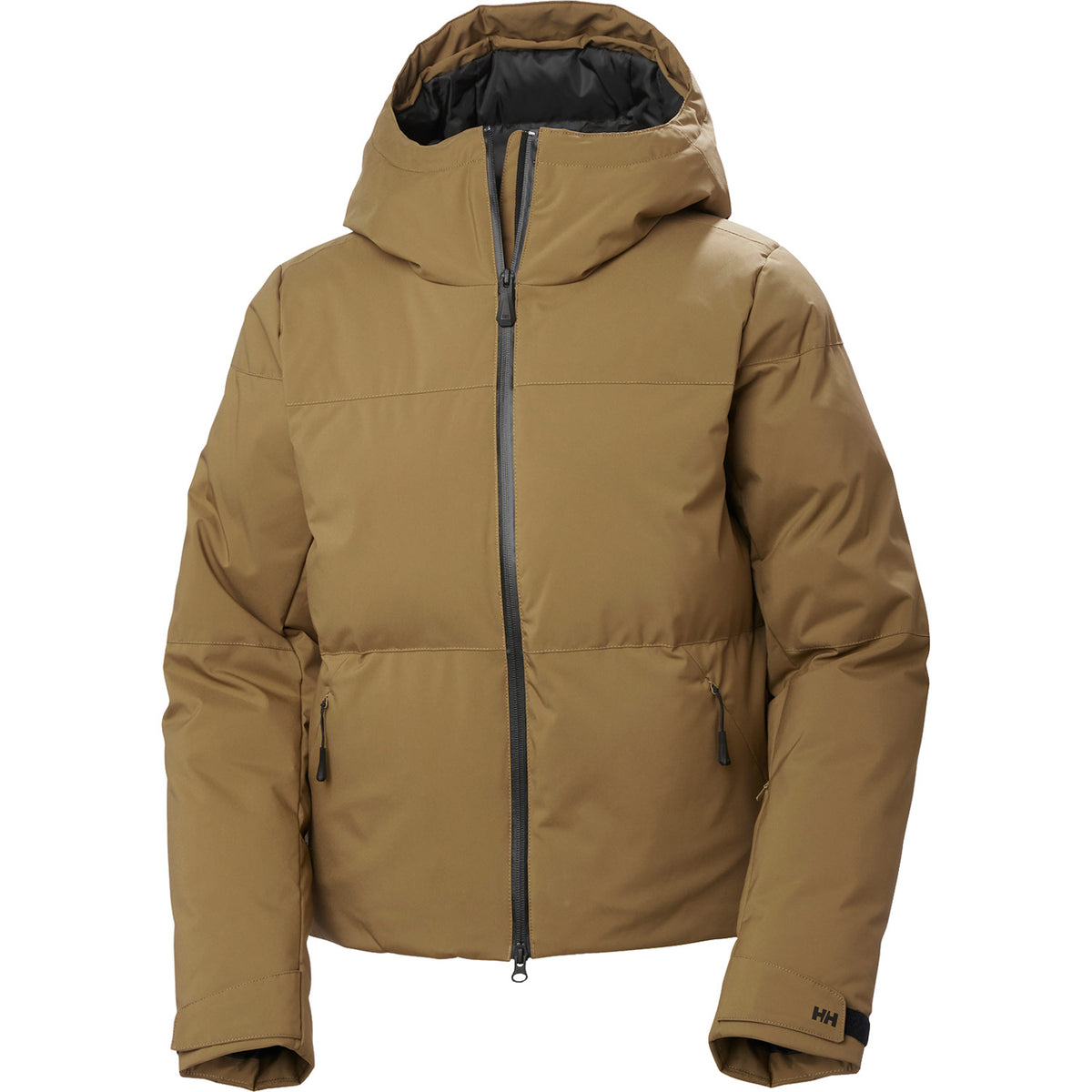 Helly Hansen Nora Short Puffy Jacket - Women's Sepia Plad Print
