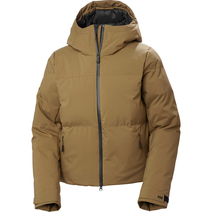 Helly Hansen Nora Short Puffy Jacket - Women's Sepia Plad Print