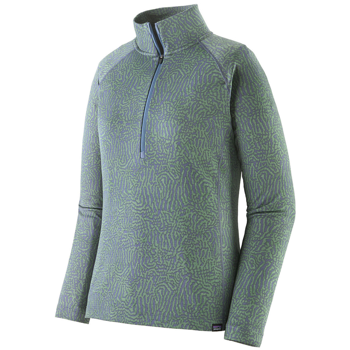 Patagonia Capilene Midweight Zip-Neck Top - Women's Sea Run: Barnacle Blue