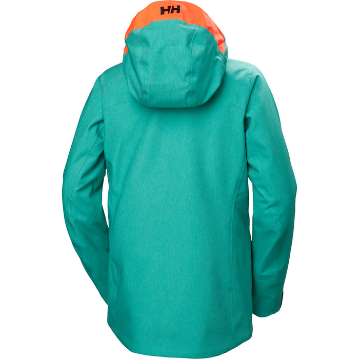 Helly Hansen Powderqueen 3.0 Jacket - Women's Signal Green Denim