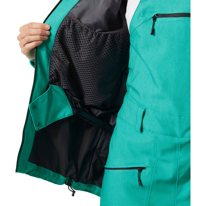 Helly Hansen Powderqueen 3.0 Jacket - Women's Signal Green Denim