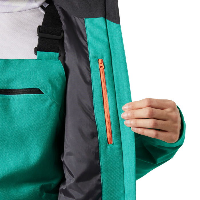 Helly Hansen Powderqueen 3.0 Jacket - Women's Signal Green Denim
