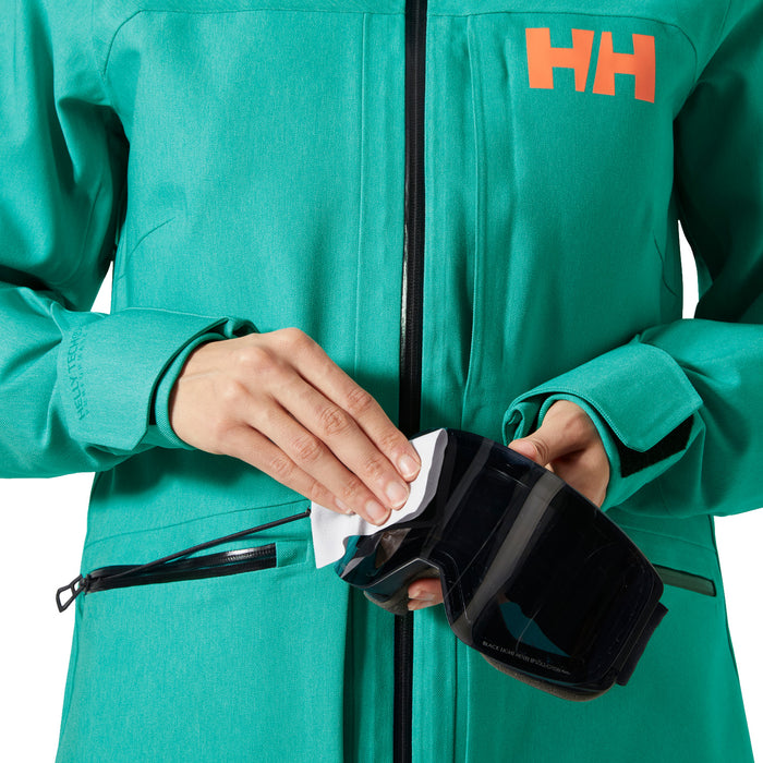 Helly Hansen Powderqueen 3.0 Jacket - Women's Signal Green Denim