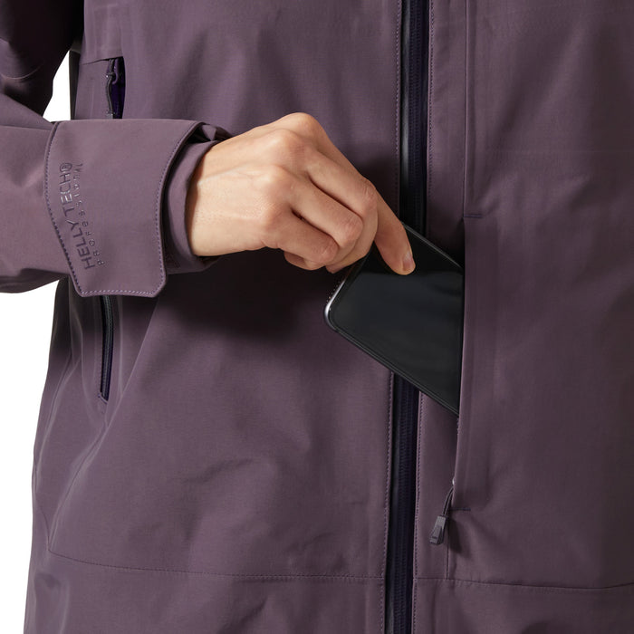 Helly Hansen SOGN Shell Jacket - Women's Smoked Purple