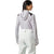 Helly Hansen Lifa Merino Midweight Block Hoodie - Women's Light Purple Houndstooth AOP