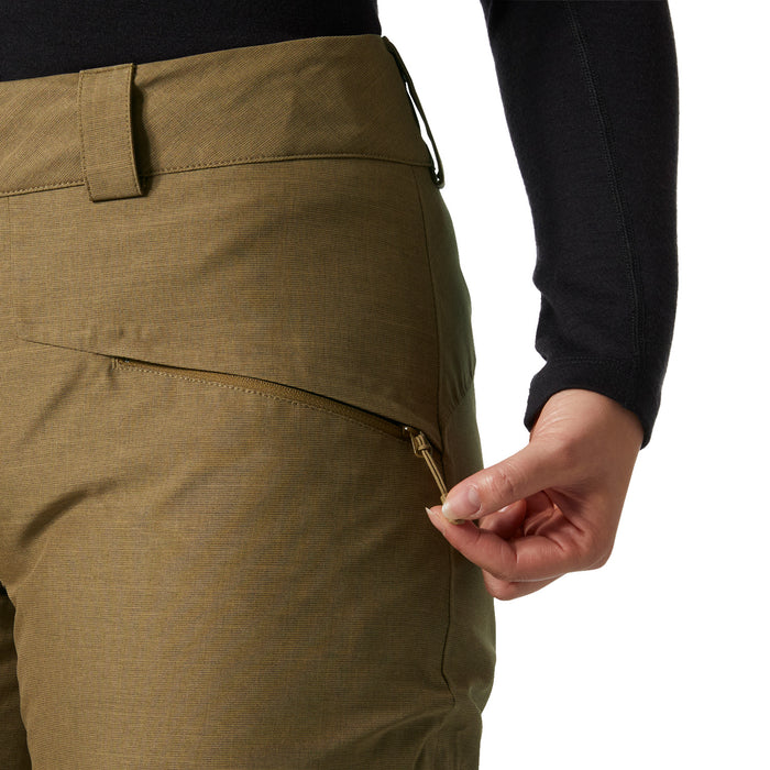 Helly Hansen Powderqueen Pants - Women's Sepia