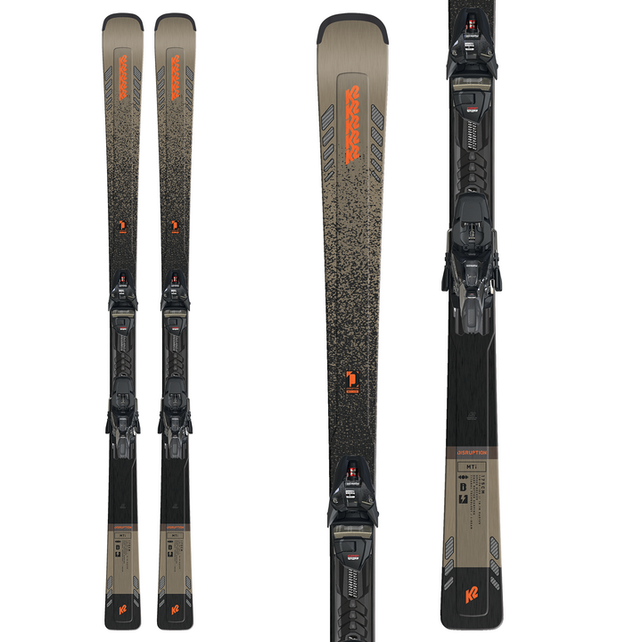 K2 Disruption MTi Skis + MXCell 12 TCx Quikclik Bindings 2023
