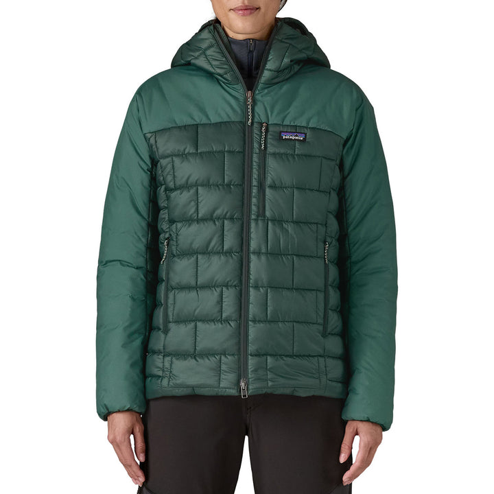 Patagonia Hi-Loft Nano Puff Hoodie - Women's Cascade Green