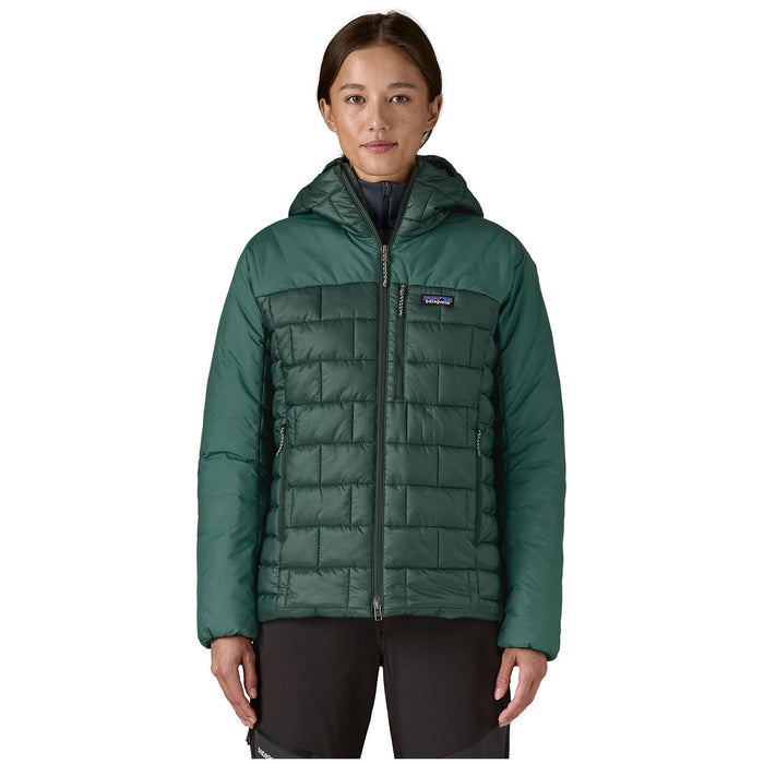 Patagonia Hi-Loft Nano Puff Hoodie - Women's Cascade Green
