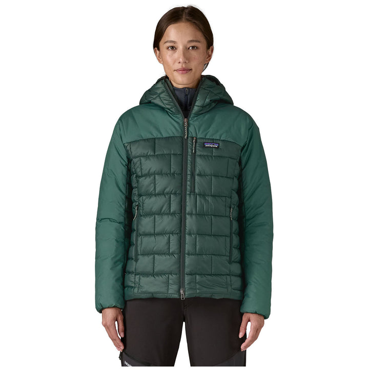 Patagonia Hi-Loft Nano Puff Hoodie - Women's Cascade Green