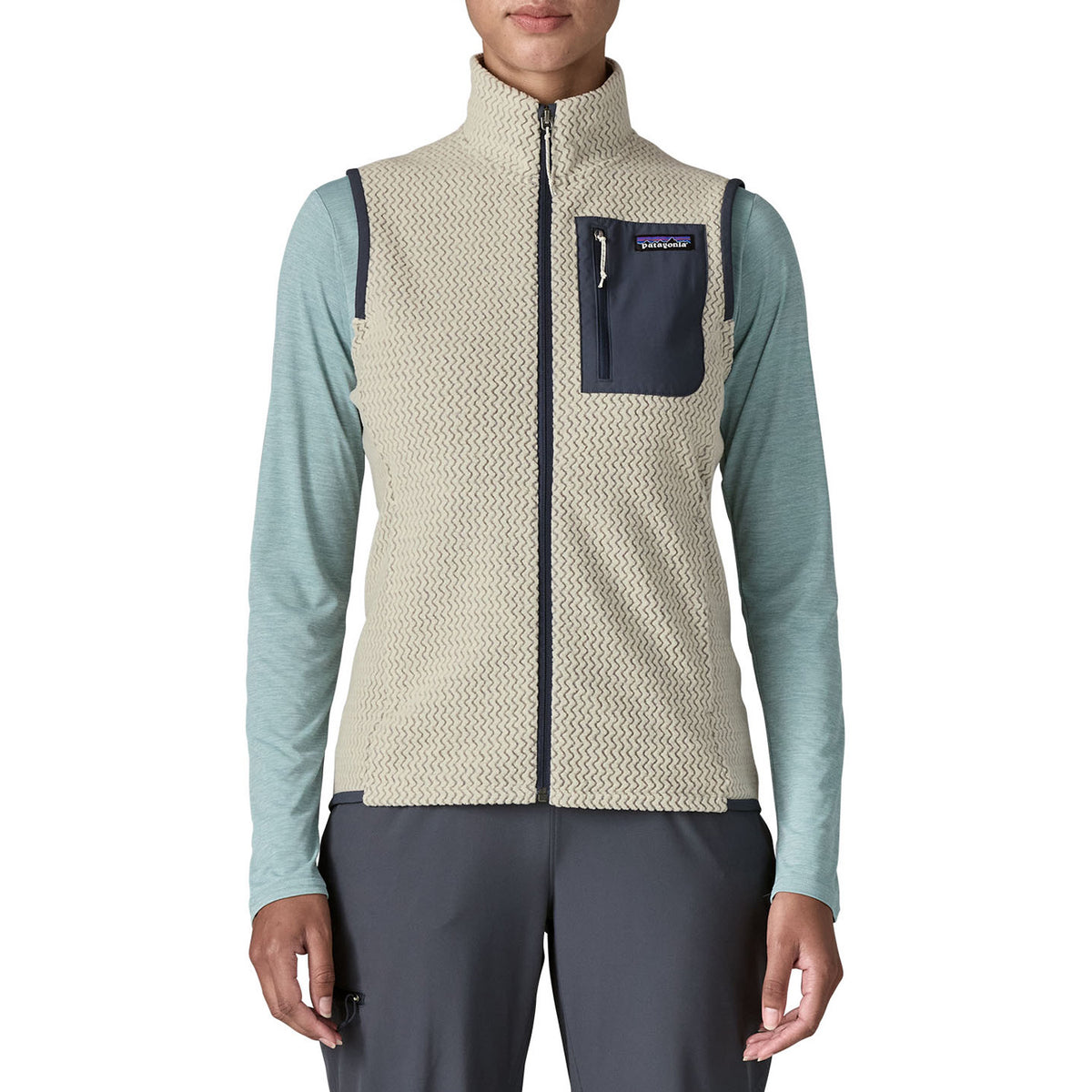 Patagonia R1 Air Vest - Women's Wool White