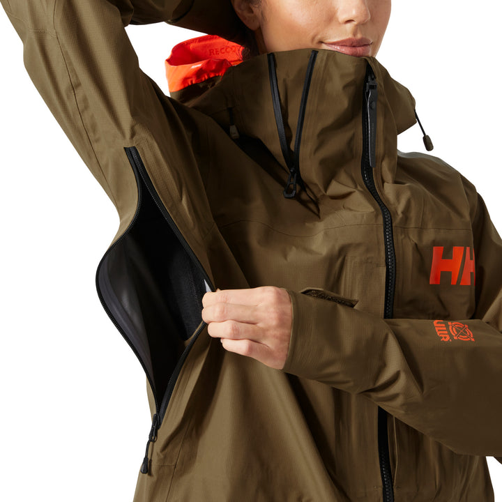 Helly Hansen Ridge Infinity Shell Jacket - Women's Sepia