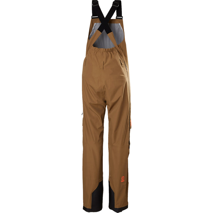 Helly Hansen Ridge Infinity Shell Bib Pants - Women's Sepia