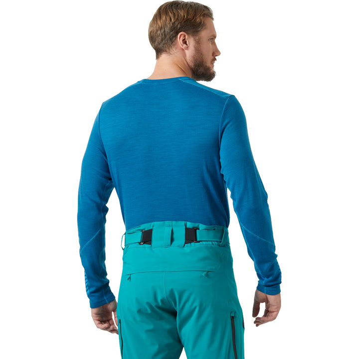 Helly Hansen Lifa Merino Midweight Crew Baselayer Top - Men's Neptune Blue