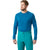 Helly Hansen Lifa Merino Midweight Crew Baselayer Top - Men's Neptune Blue