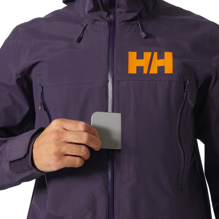 Helly Hansen SOGN Shell 2.0 Jacket - Men's Black Grape