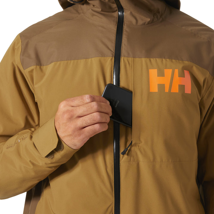 Helly Hansen Powdreamer 2.0 Jacket - Men's Sepia