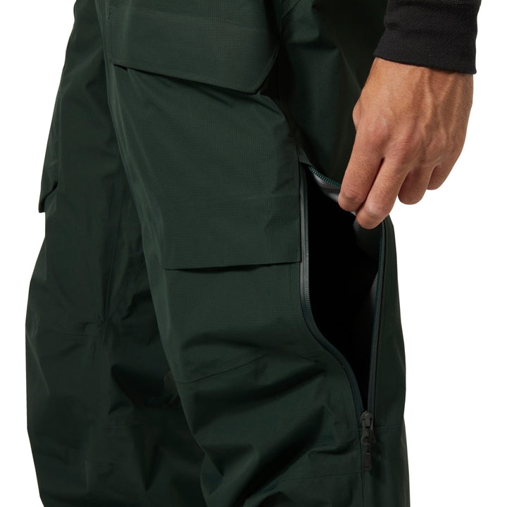 Helly Hansen Ridge Infinity Shell Bib Pants - Men's Dark Jungle