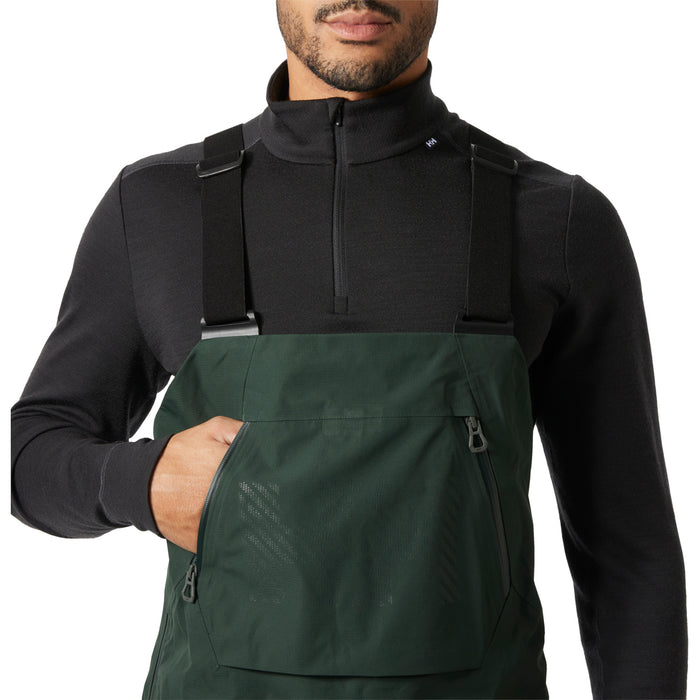 Helly Hansen Ridge Infinity Shell Bib Pants - Men's Dark Jungle