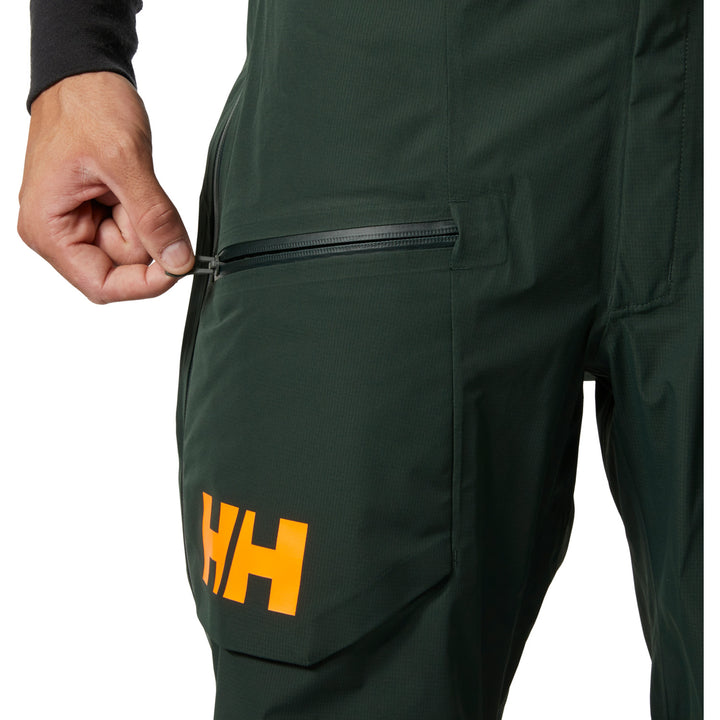Helly Hansen Ridge Infinity Shell Bib Pants - Men's Dark Jungle
