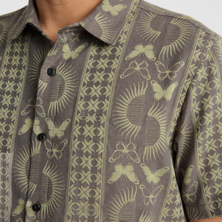 Roark Gonzo Short-Sleeve Shirt - Men's Seafoam