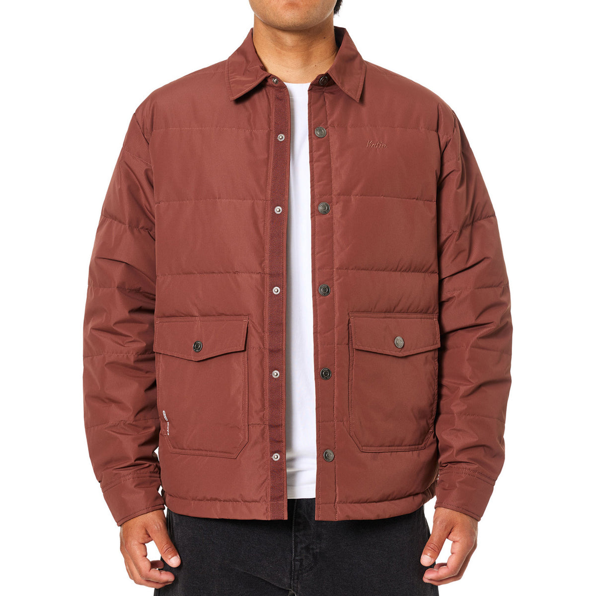 Katin OTG Yukon Puffer Jacket - Men's Mahogany