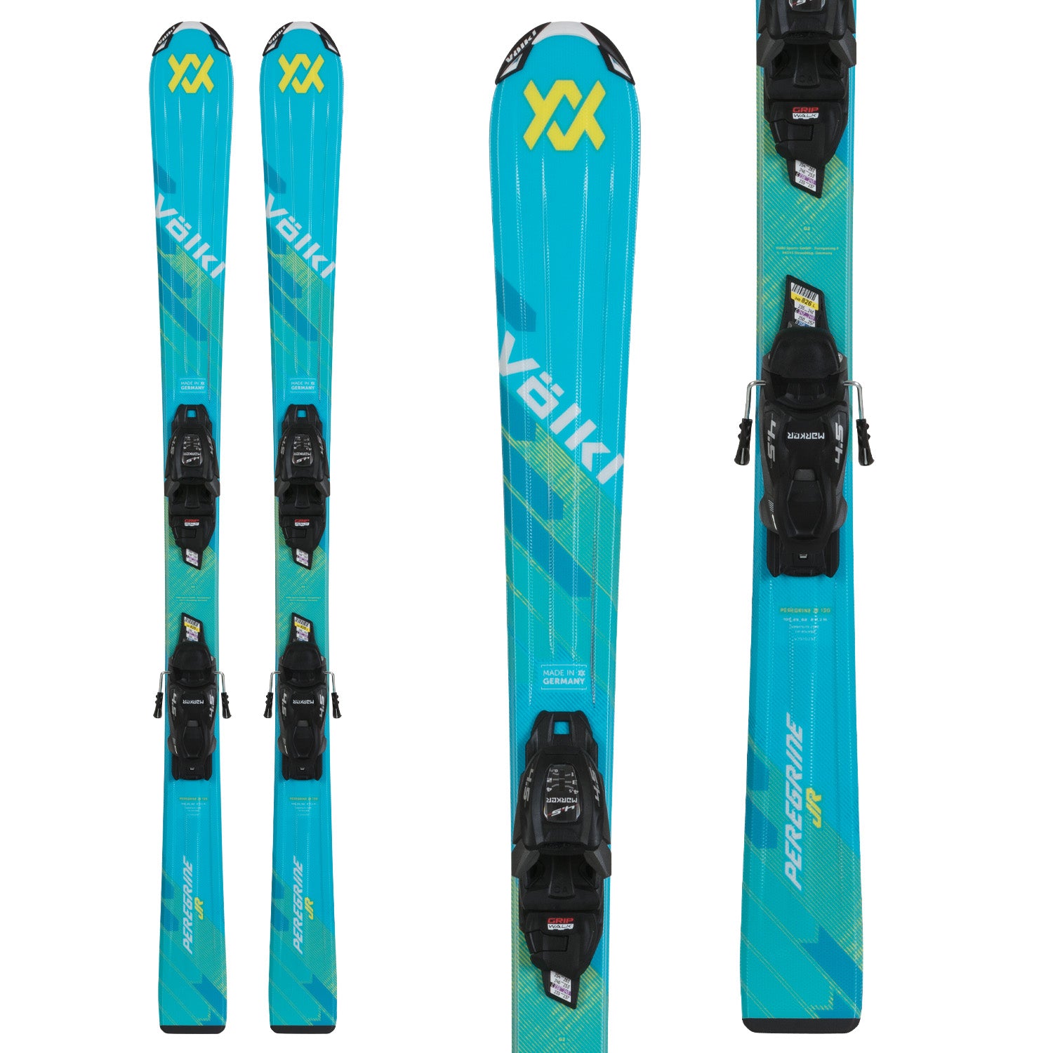 Völkl Peregrine Jr Skis + vMotion 7.0 Jr Bindings - Kids' 2026 – evo