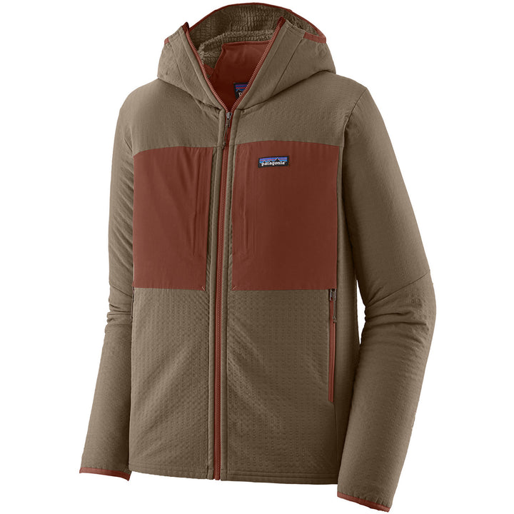 Patagonia R2 TechFace Hoodie - Men's Marlow Brown