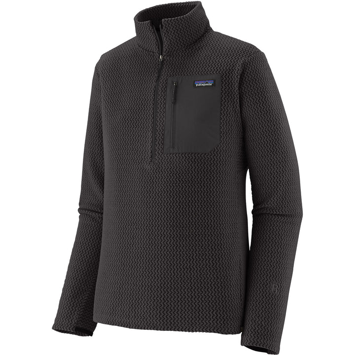 Patagonia R1 Air Zip Neck Top - Men's Black