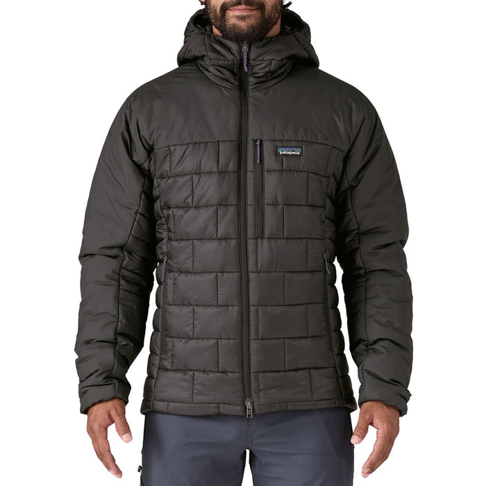 Patagonia Hi-Loft Nano Puff Hoodie - Men's Black