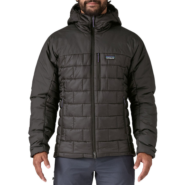 Patagonia Hi-Loft Nano Puff Hoodie - Men's Black