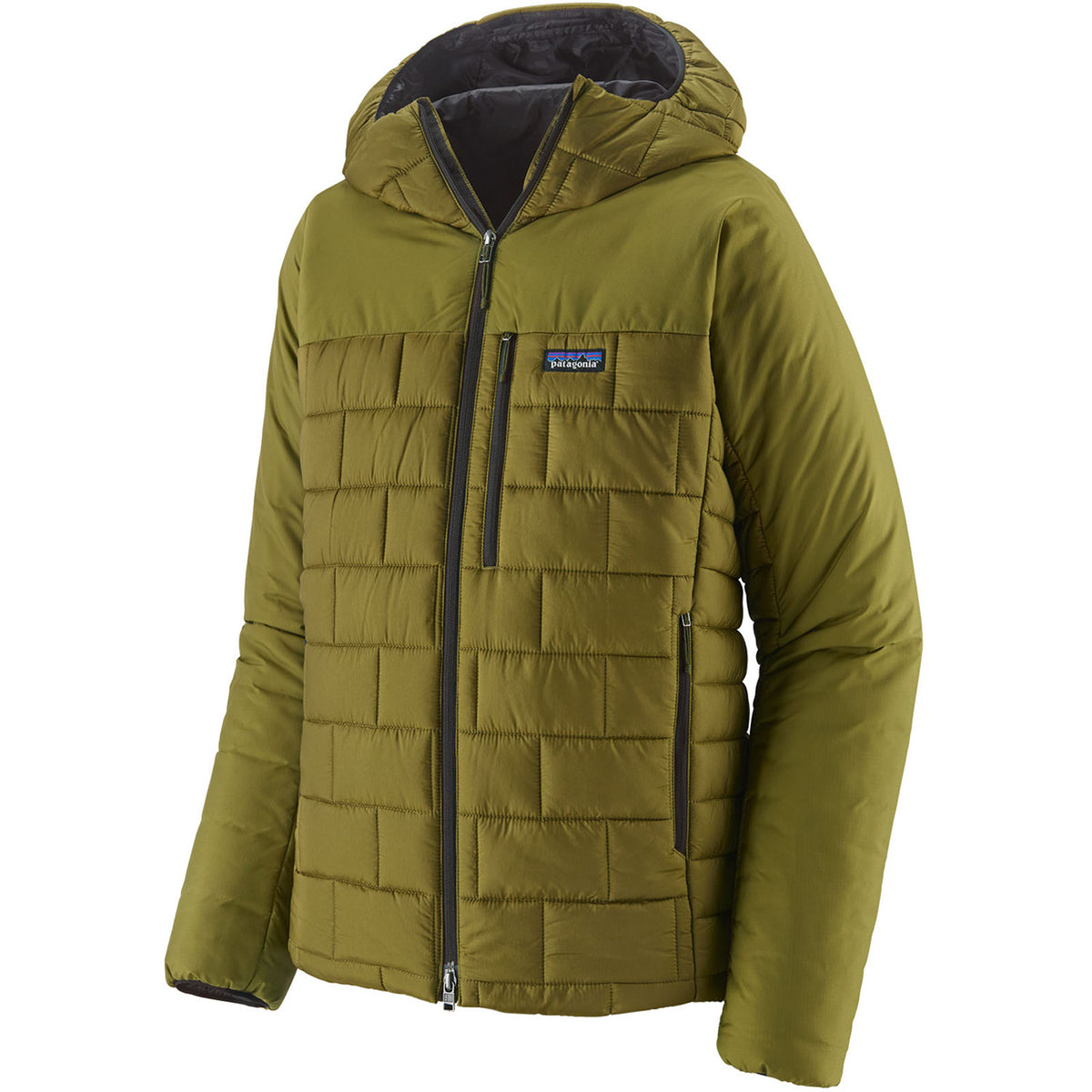 Patagonia Hi-Loft Nano Puff Hoodie - Men's Pond Green