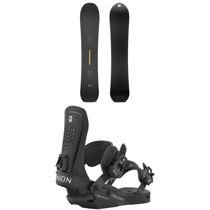 United Shapes Horizon Snowboard + Union Trilogy Snowboard Bindings - Women's 2026