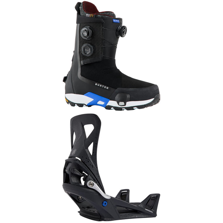 Burton Highshot X Pro Step On Wide Snowboard Boots + Step On X Snowboard Bindings 2026