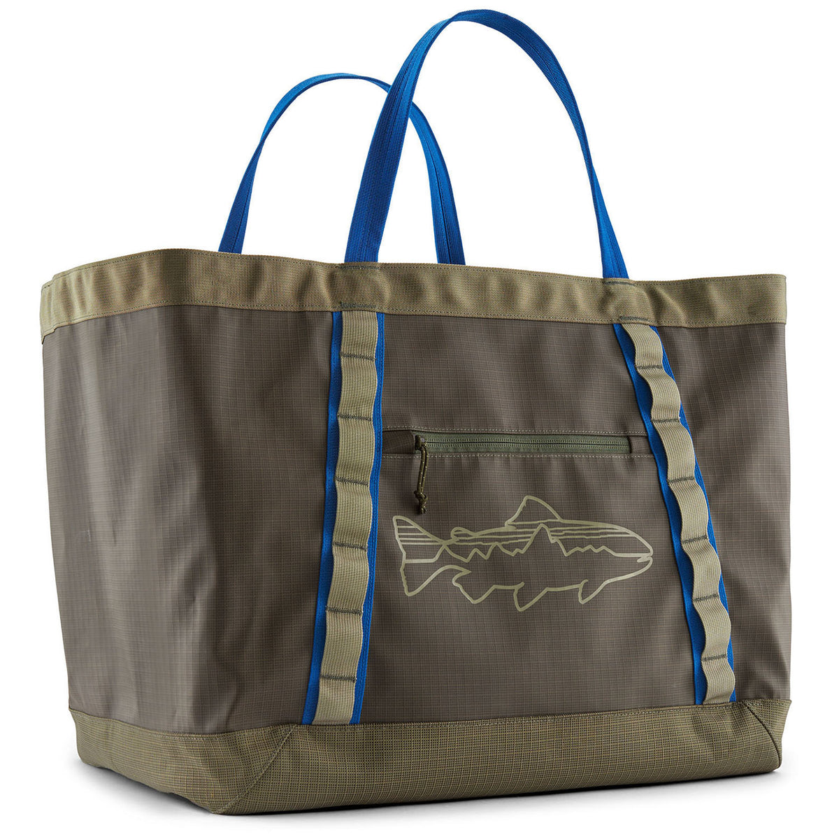 Patagonia Black Hole Gear Tote Basin Green W/Fitz Trout