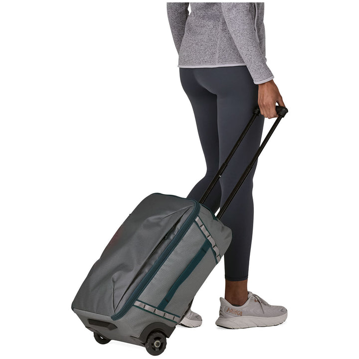 patagonia black hole roller ski bag Wheeled Duffel 70L Aqua Stone intensive weekends or multiweek travel Patagonia - Black Hole Gear