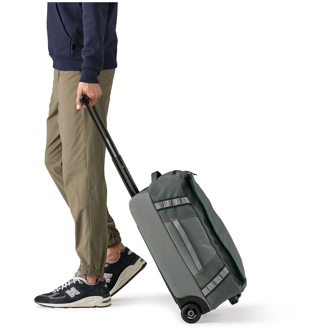 patagonia black hole wheeled duffel 40 liters Matte 40L Built with a stout wheelset for smooth Patagonia Black Hole Wheeled Duffel