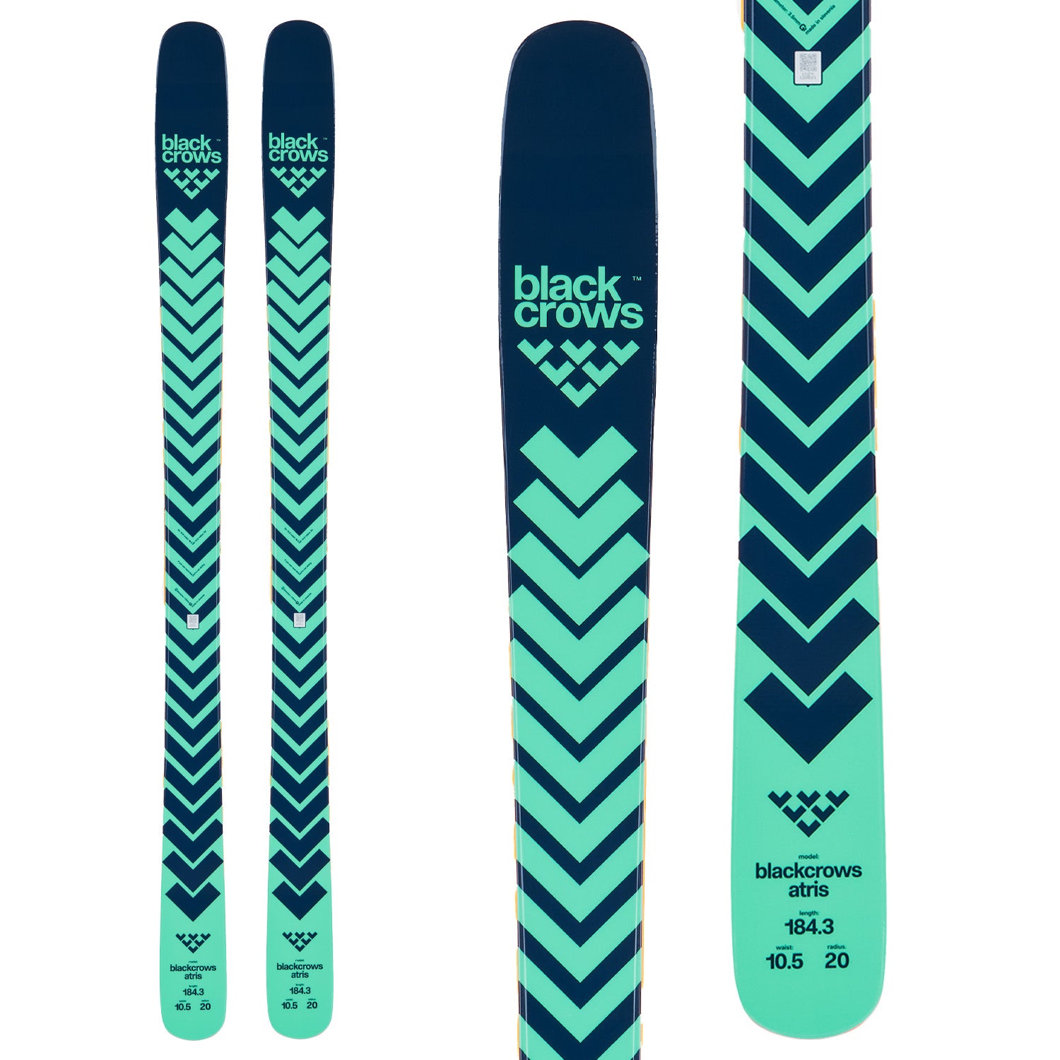 スキー black crows Atris 178.2 +salomon Shift10 Black Crows Atris Skis 2026 – evo