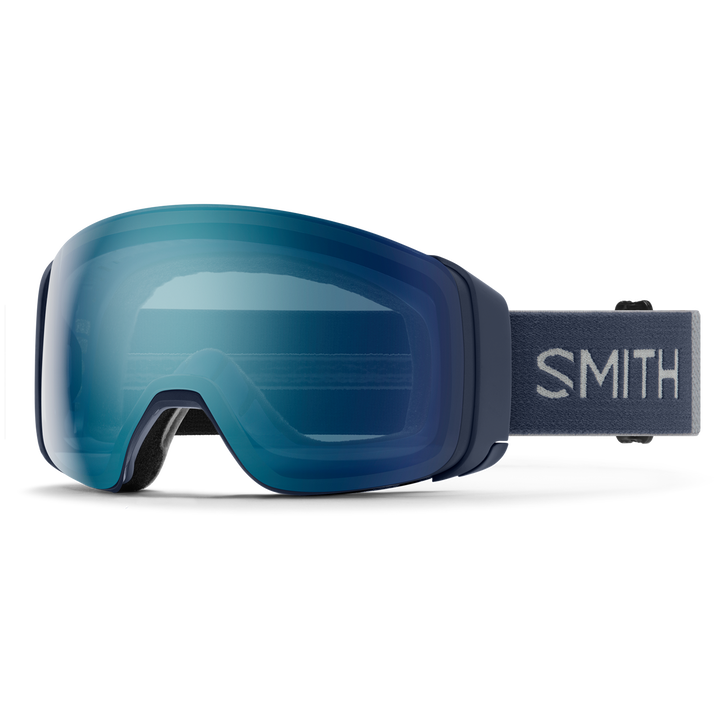 Smith 4D MAG Goggles Royal Navy/ChromaPop Everyday Blue Mirror+ChromaPop Storm Blue Sensor Mirror