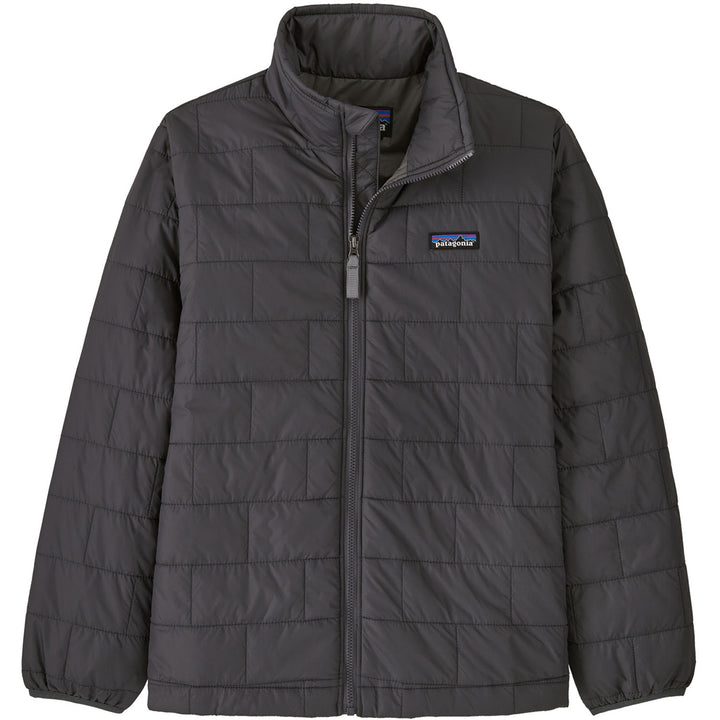 Patagonia Nano Puff Brick Quilt Jacket - Kids' Forge Grey/Noble Grey