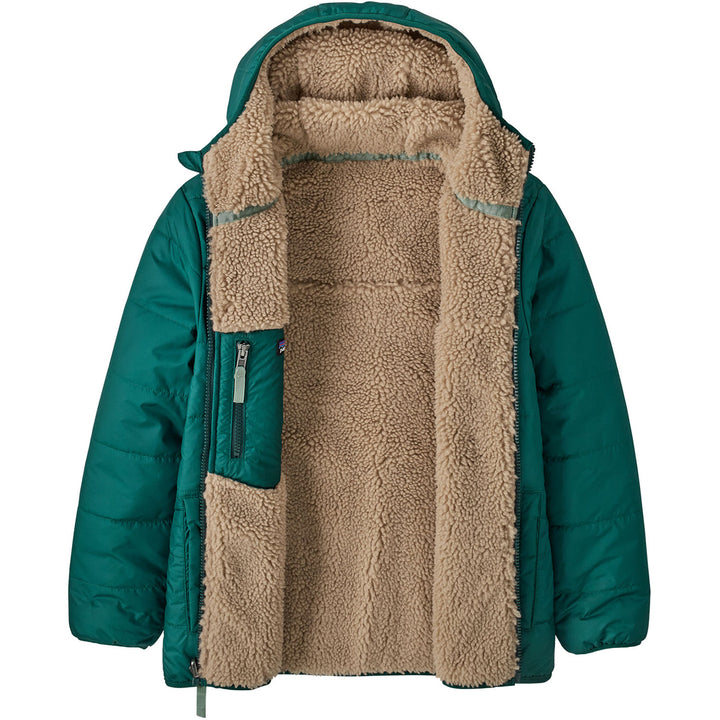 Patagonia Reversible Ready Freddy Hoodie - Kids' Cascade Green