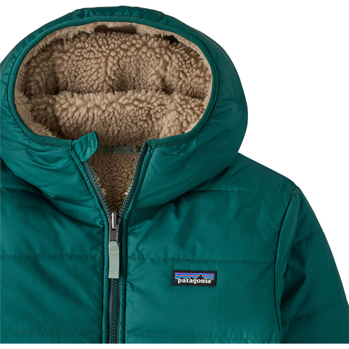 Patagonia Reversible Ready Freddy Hoodie - Kids' Cascade Green
