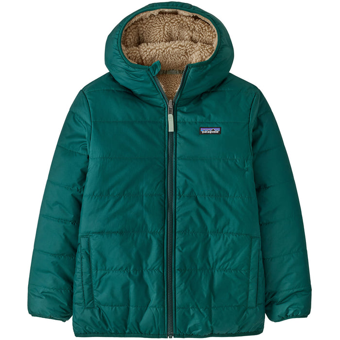 Patagonia Reversible Ready Freddy Hoodie - Kids' Cascade Green