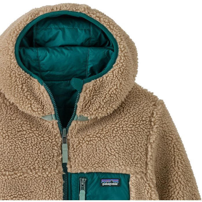 Patagonia Reversible Ready Freddy Hoodie - Kids' Cascade Green