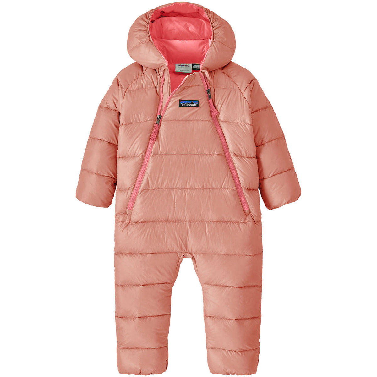 Patagonia Hi-Loft Down Sweater Bunting - Infants' Moment Pink