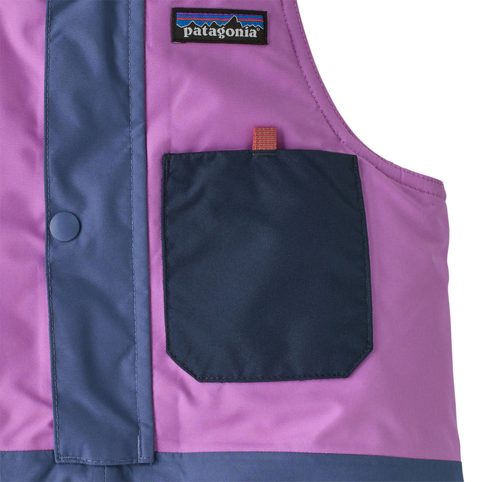 Patagonia Snow Pile Bibs - Toddlers' Brisk Purple